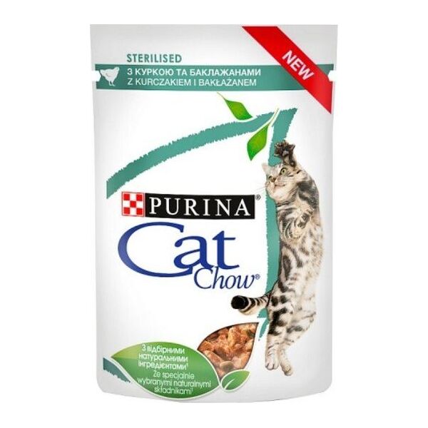 Purina Purina Cat Chow Sterilised Kurczak saszetka 85g