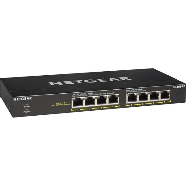Switch NETGEAR GS308PP-100EUS