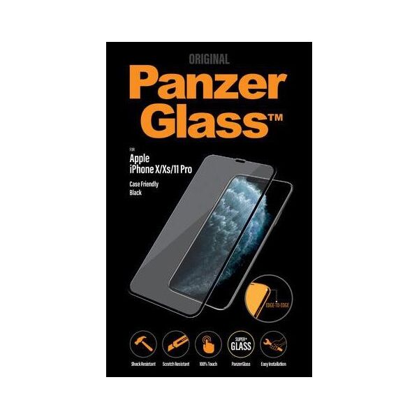 PanzerGlass Szkło hartowane do iPhone X / XS / 11 Pro Case Friendly (2664)