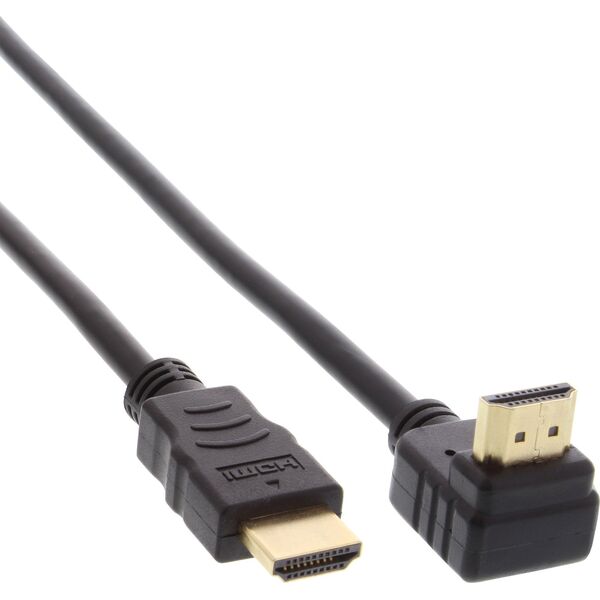 Kabel InLine HDMI - HDMI 0.3m czarny (17033V)