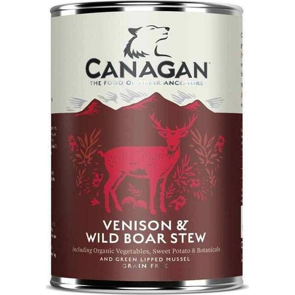Canagan CANAGAN PIES pusz.400g VENISON&WILD /6