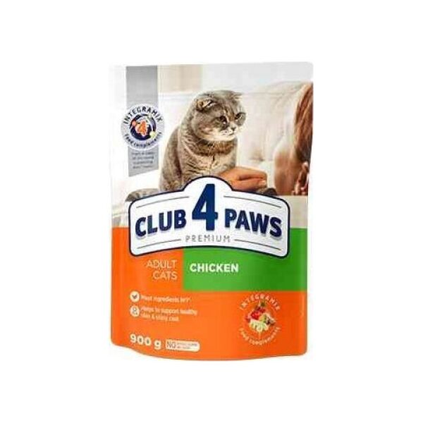 Club 4 Paws Sucha karma dla kota 14 kg Kurczak