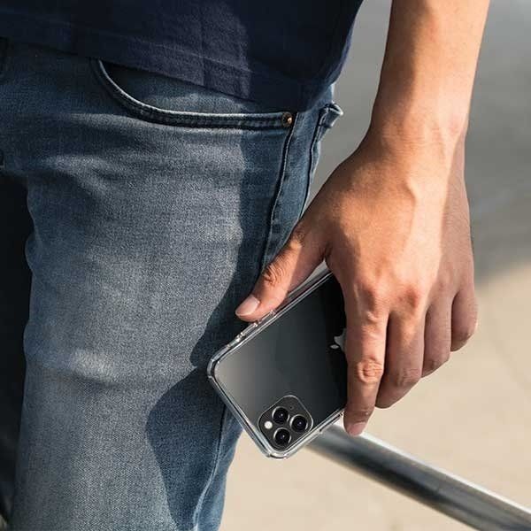 Uniq UNIQ etui LifePro Tinsel iPhone 11 Pro Max czarny/vapour smoke