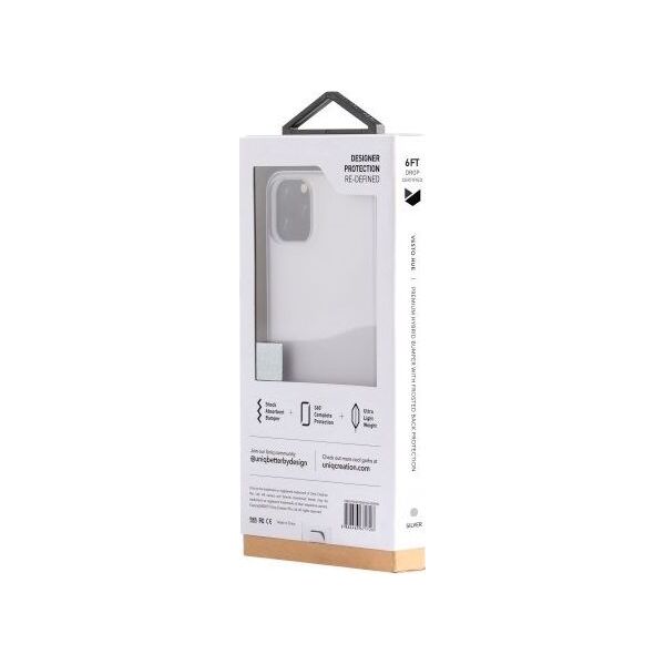 Uniq UNIQ etui Vesto Hue iPhone 11 Pro Max srebrny/silver
