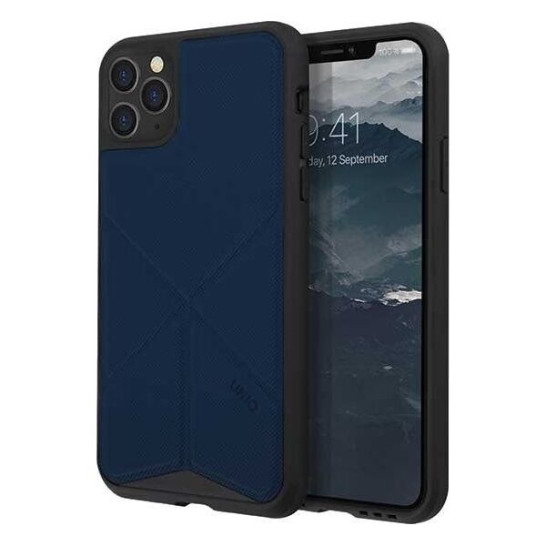 Uniq UNIQ etui Transforma iPhone 11 Pro Max niebieski/navy panther