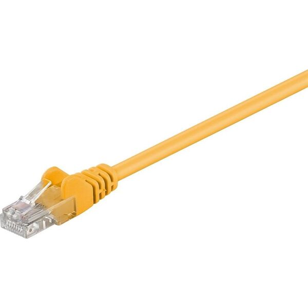 Goobay Goobay 68366 CAT 5e patch cable, U/UTP, yellow, 3 m