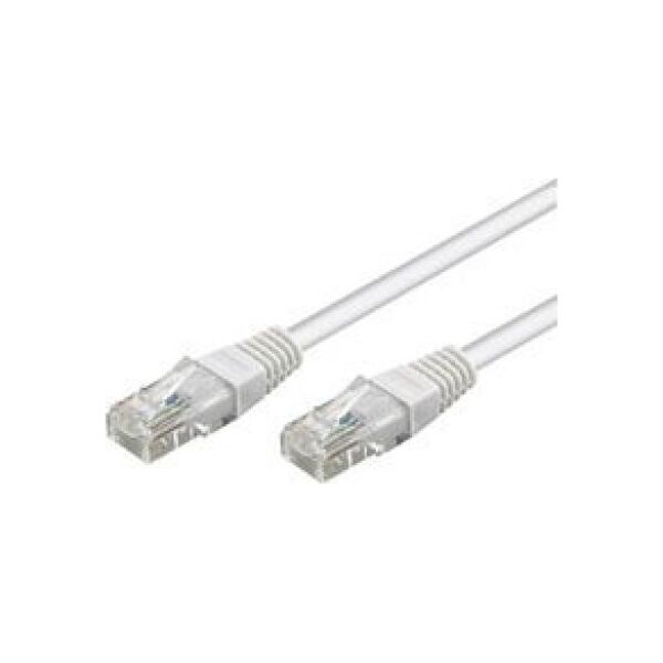 Goobay Goobay 68503 CAT 5e patch cable, U/UTP, white, 15m