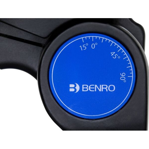 Głowica Benro Benro głowica HD2A 3-kierunkowa głowica, Aluminiowa z uchwytem, płytka PU70