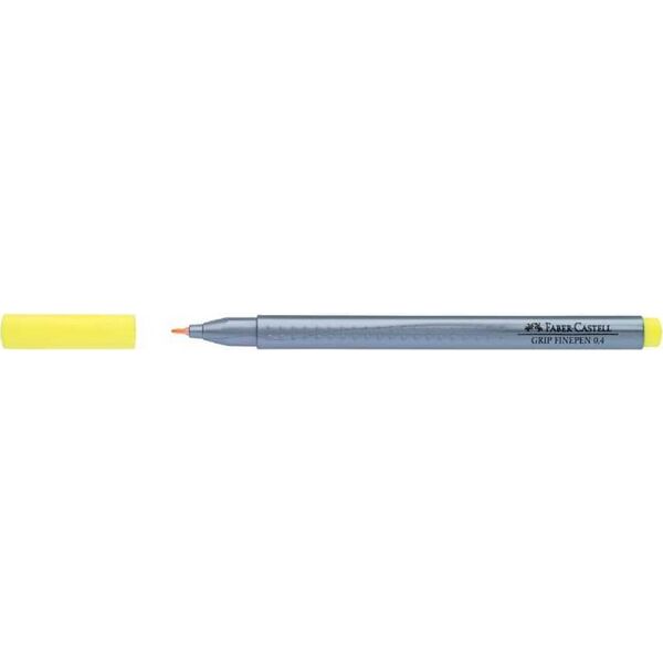 Faber-Castell Cienkopis Grip jasnożółty (10szt)