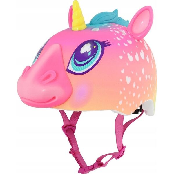 C-PREME Kask dziecięcy juniorski C-PREME SUPER RAINBOW CORN roz. S CHILD 5+ (50-54 cm) (NEW)