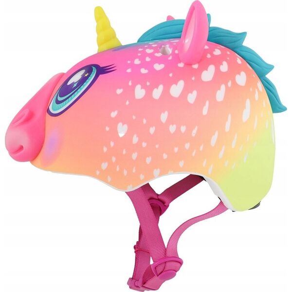 C-PREME Kask dziecięcy juniorski C-PREME SUPER RAINBOW CORN roz. S CHILD 5+ (50-54 cm) (NEW)