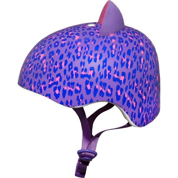 C-PREME Kask dziecięcy juniorski C-PREME LEOPARD KITTY roz. M YOUTH 8+ (54-58 cm) (NEW)
