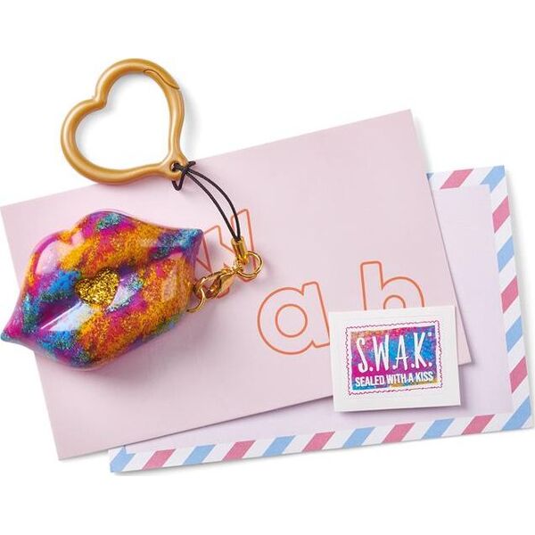 Breloczek WowWee S.W.A.K Interaktywne całuśne usta- brelok Glitz n Glam Kiss
