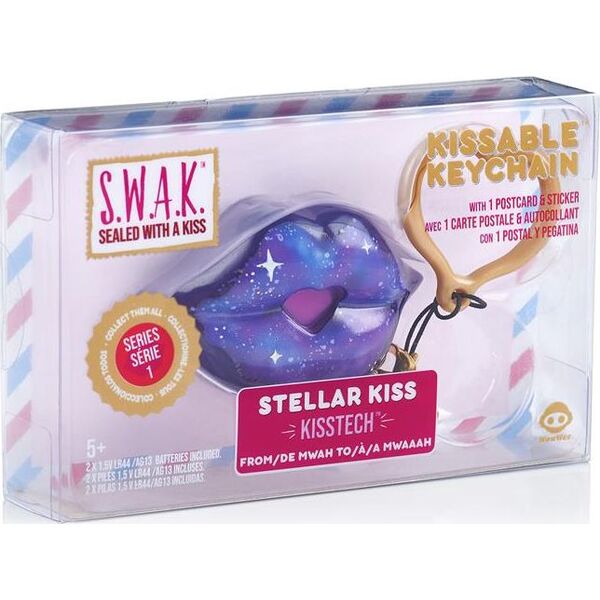Breloczek WowWee S.W.A.K Interaktywne całuśne usta- brelok Stellar Kiss