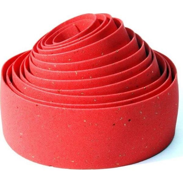 Bike Ribbon Owijka na kierownicę BIKE RIBBON CORK GEL gr.2,5mm czerwona (NEW)