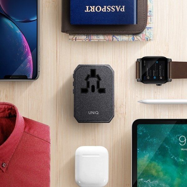 Ładowarka Uniq 2x USB-A 3 A (UNIQ137GRY)