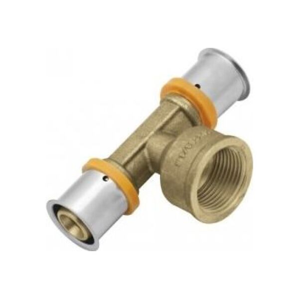KAN-therm trójnik z pierścieniem zaprasowanym 20x2 G1/2 GW Press (1009258001)