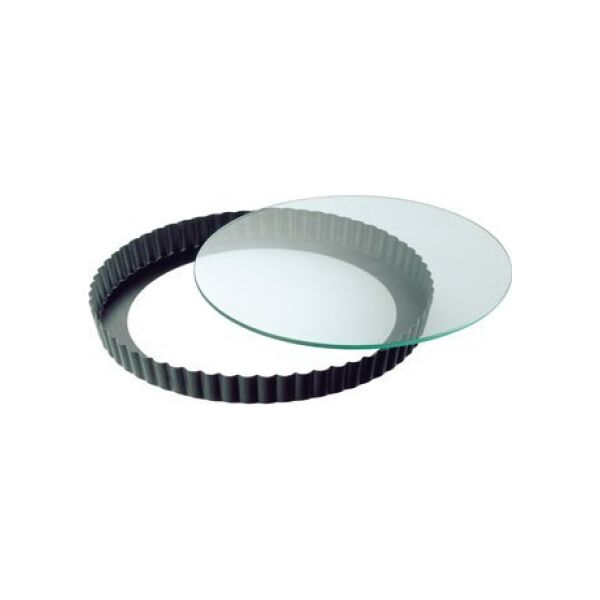 Kaiser KAISER Inspiration quiche pan 28 cm with glass-lifting bottom
