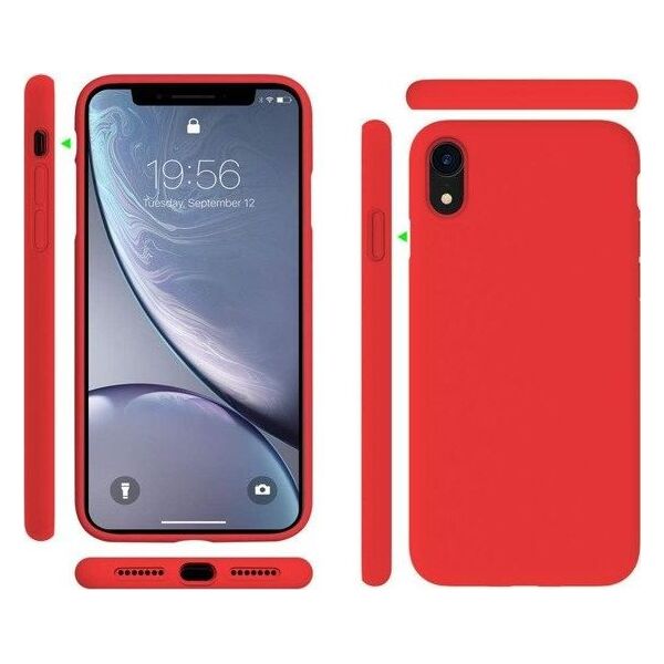 ETUI SILICONE CASE XIAOMI MI NIOTE 10 CZERWONY standard