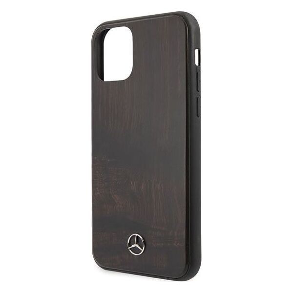 Mercedes Mercedes MEHCN58VWOBR iPhone 11 Pro hard case brązowy/brown Wood Line Rosewood