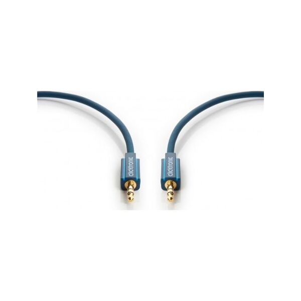 Kabel Clicktronic Jack 3.5mm - Jack 3.5mm 5m granatowy (JAB-1339084)