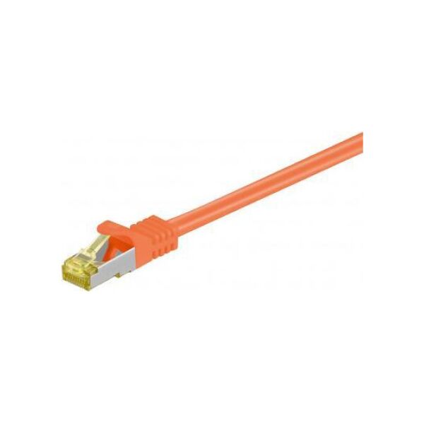 Roline Goobay S/FTP CU Cable Cat7. RJ45 Plug. Orange 1.5m