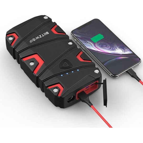 Blitzwolf Jump Starter Powerbank Rozrusznik12000mAh