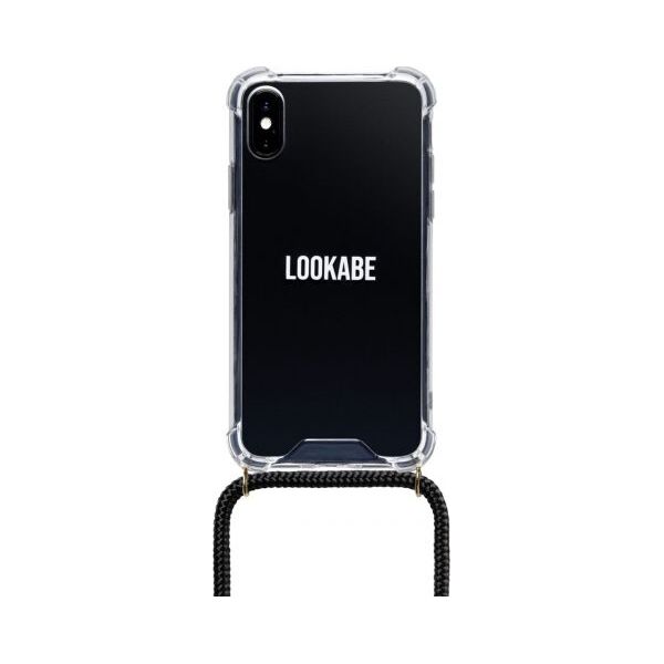 Lookabe LOOKABE Crossbody Phone Clear Case Black | iPhone X / Xs