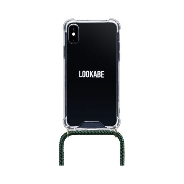 Lookabe LOOKABE Crossbody Phone Clear Case Green | iPhone X / Xs