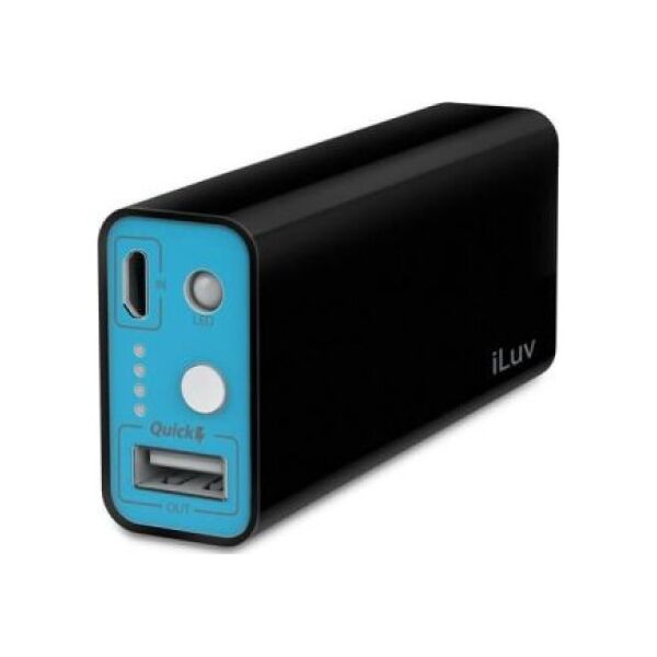 Powerbank iLuv MyPower 5200mAh Czarno-niebieski