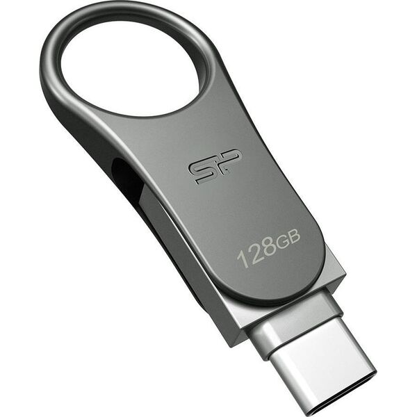 Pendrive Silicon Power Mobile C80, 128 GB  (SP128GBUC3C80V1S               )