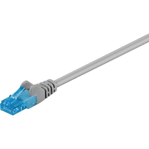 Goobay Goobay 55418 CAT 6A patch cable U/UTP, grey, 0.5 m