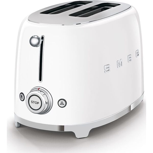 Toster Smeg biały TSF01WHEU
