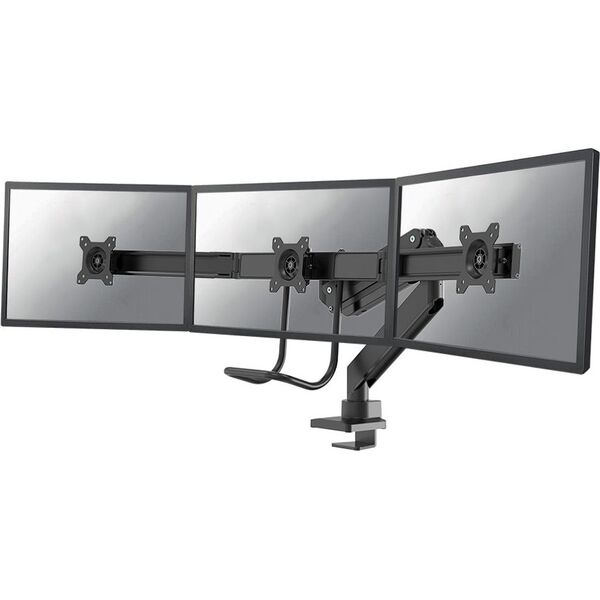 Neomounts Uchwyt biurkowy na 3 monitory 17" - 24" (NM-D775DX3BLACK)