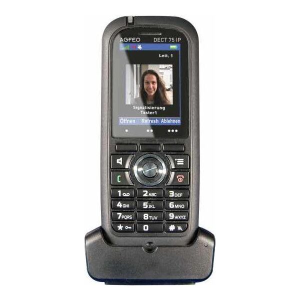 Telefon Agfeo AGFEO Telefon DECT75 IP schwarz
