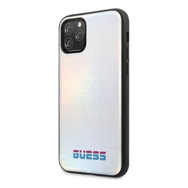Guess Guess GUHCN58BLD iPhone 11 Pro srebrny /silver hard case Iridescent