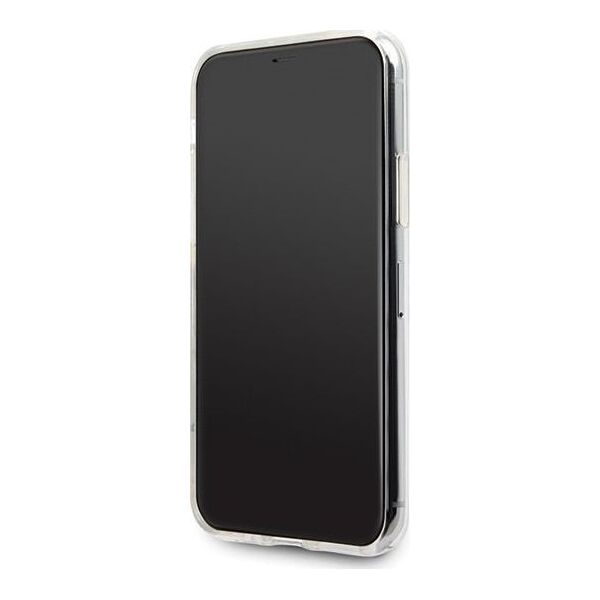 Guess Guess GUHCN65PCUGLGPI iPhone 11 Pro Max różowo-złoty/gold pink hard case Gradient Glitter