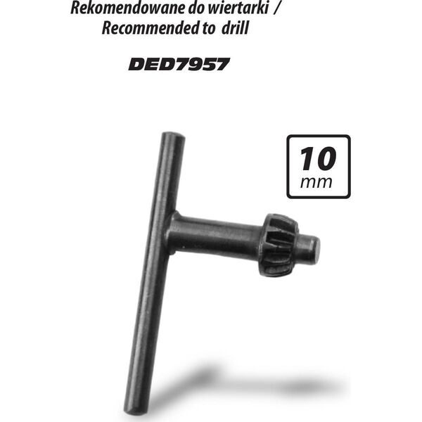 Dedra Klucz do uchwytu wiertarskiego 10mm