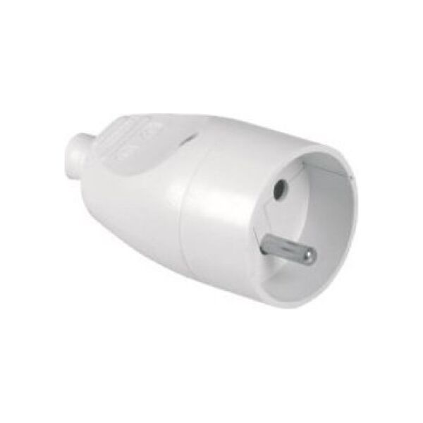 Volteo GNIAZDO POJEDYNCZE 16A 250V ROZBIERALNE Z/U CZARNE