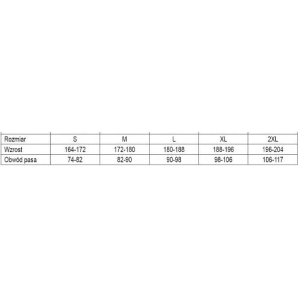 Unimet spodnie ochronne do pasa T601 szaro-czarne rozmiar 58 (BHP T601 58)