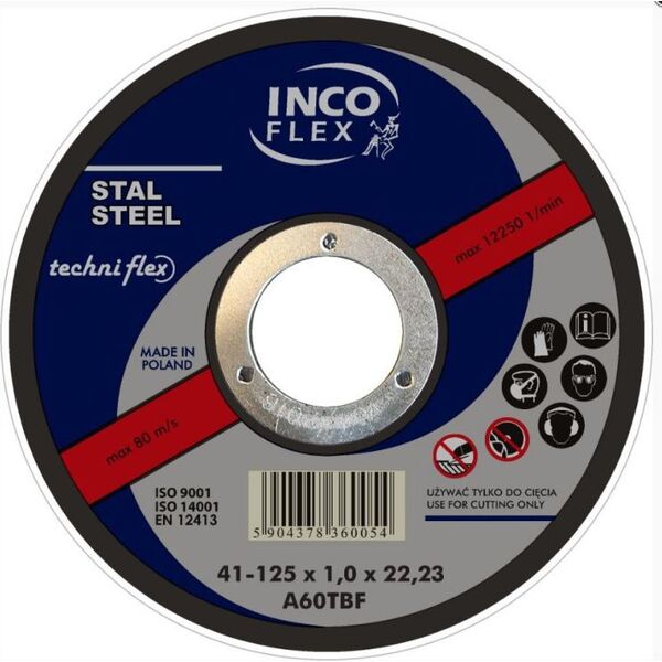 Techniflex TARCZA WYPUKŁA T27 125*2.5*22