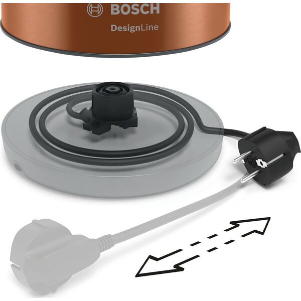 Czajnik Bosch TWK4P439 Miedziany
