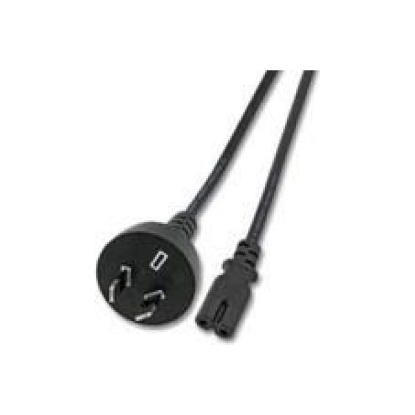 Kabel zasilający MicroConnect Power Cord Notebook 1.8m Black