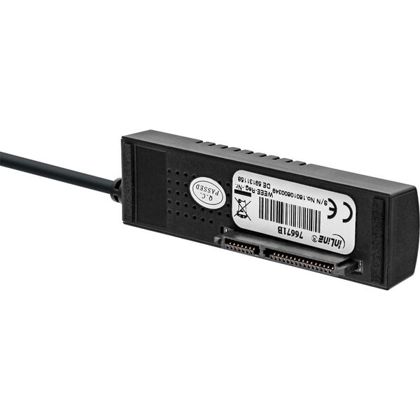 Kieszeń InLine  USB 3.1 - SATA 6Gb/s (76671B)