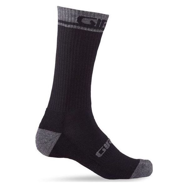 Giro Skarpety GIRO WINTER MERINO WOOL black dark shadow roz. XL (46-48) (NEW)