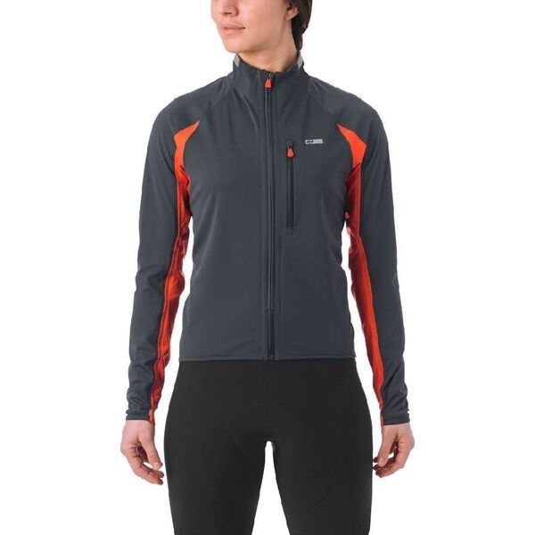 Giro Kurtka damska GIRO CHRONO PRO NEOSHELL (POLARTEC NEOSHELL) Przeciwdeszczowa Oddychająca vermilion roz. S