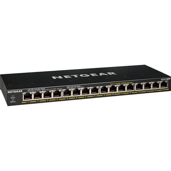 Switch NETGEAR GS316PP-100EUS
