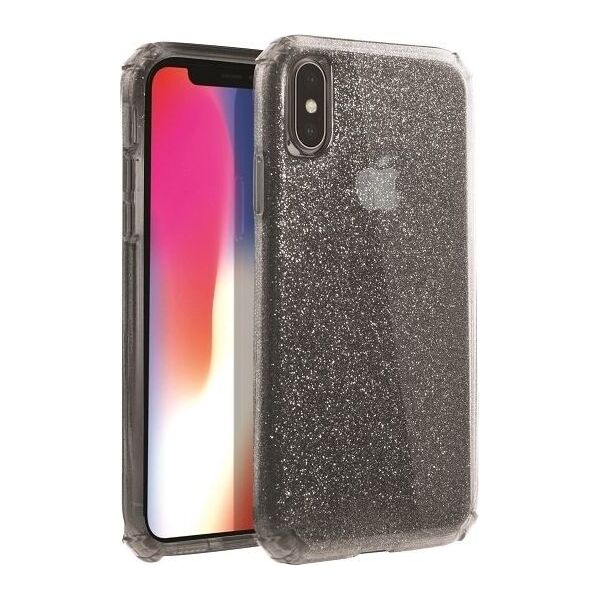 Uniq UNIQ etui Clarion Tinsel iPhone Xs Max czarny/vapour smoke