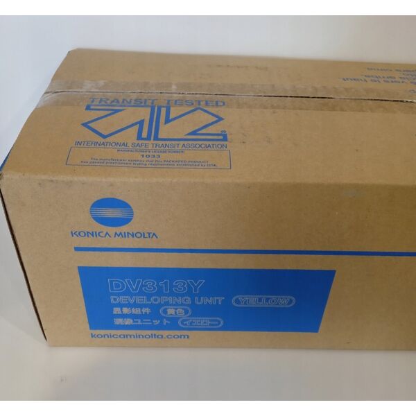 Konica Minolta MINOLTA A7U408D Developer Konica Minolta DV-313Y 600k pages Yellow Bizhub C258 C308 C368