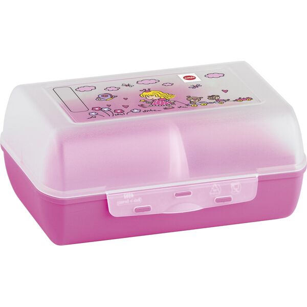 Emsa Emsa Kids Water Bottle 0,4l + lunch box princess 518137 set